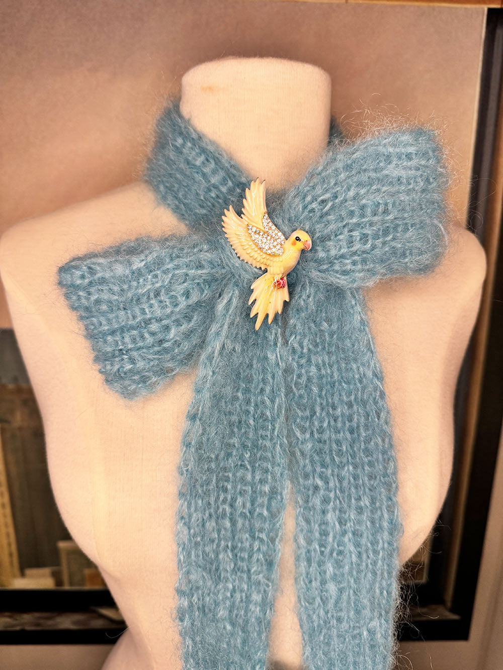 Beret & Mini Scarf "Birdie"