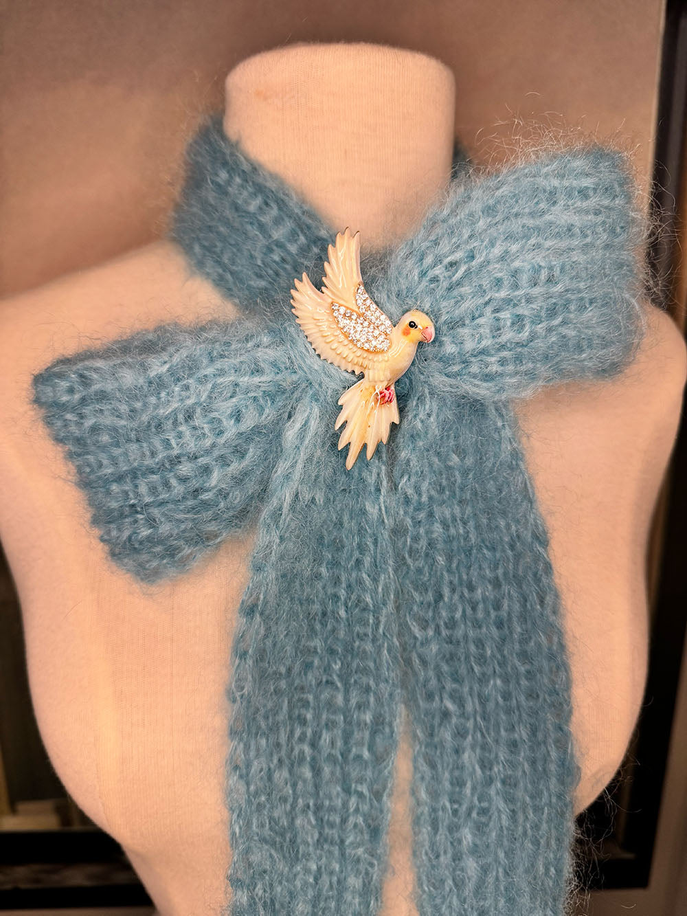 Beret & Mini Scarf "Birdie"