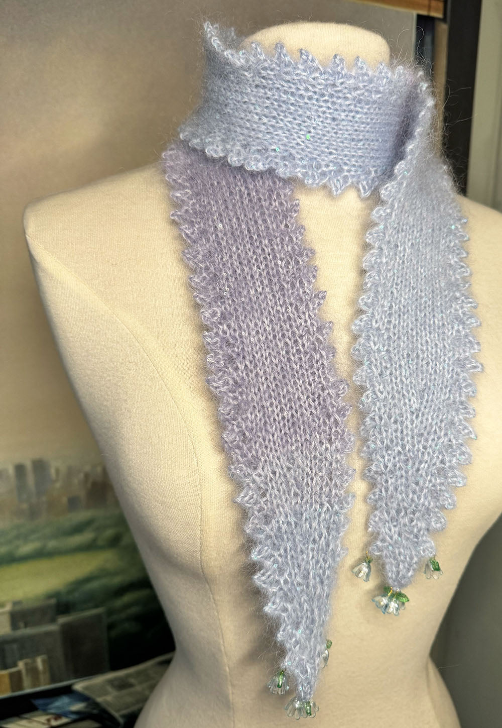 Mini Scarf "Bluebell"