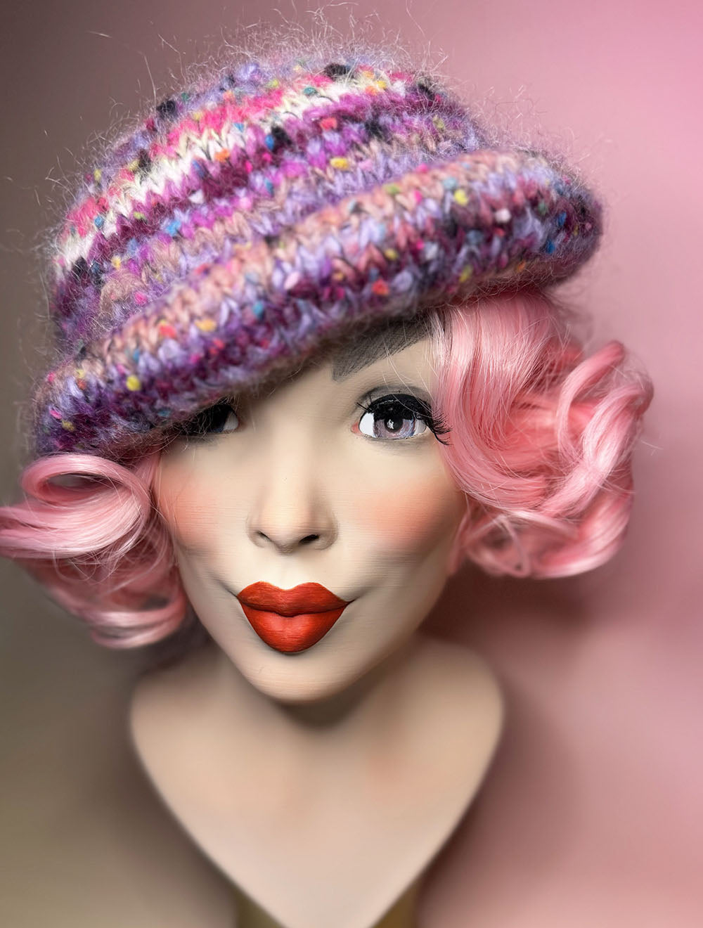 Knitted hat "Molly"