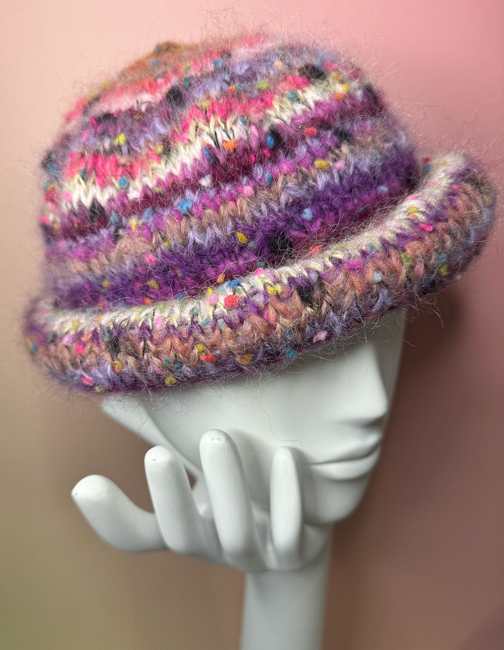 Knitted hat "Molly"