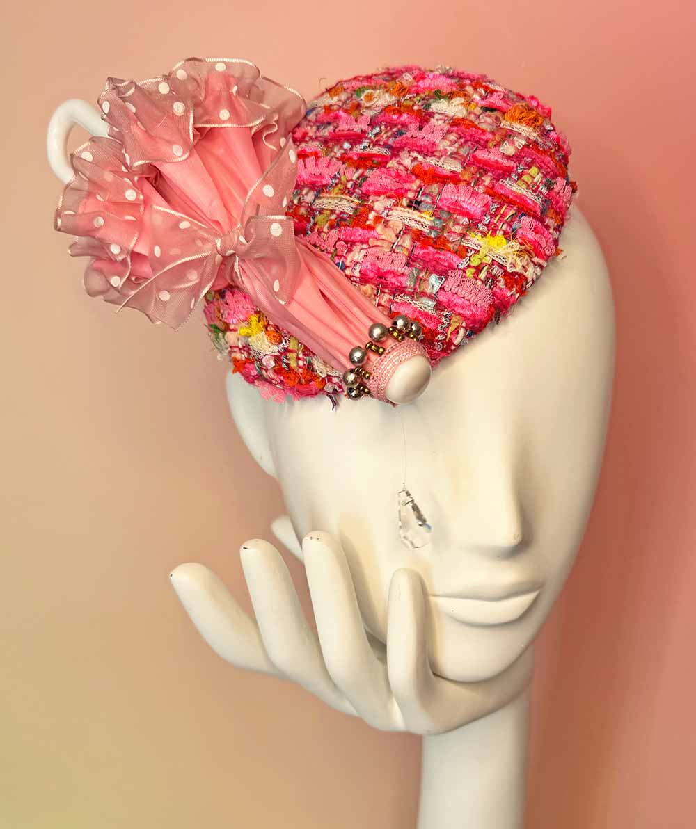 Fascinator "A rainy day in Paris"