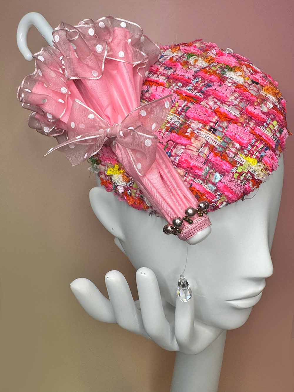 Fascinator "A rainy day in Paris"