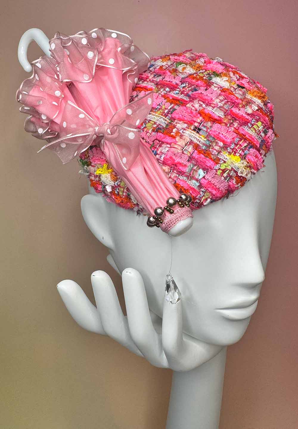 Fascinator "A rainy day in Paris"