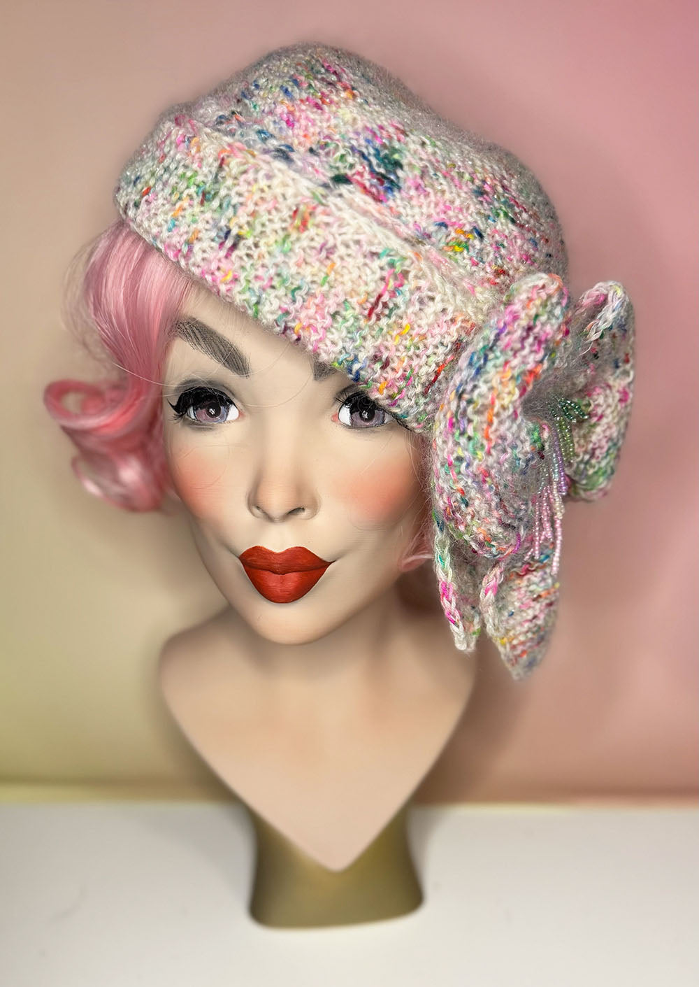 Knitted hat "Sprinkle"